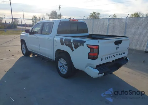 2022 Nissan Frontier Sv 4X2 z USA, uszkodzony, nr VIN 1N6ED1EJ2NN657665